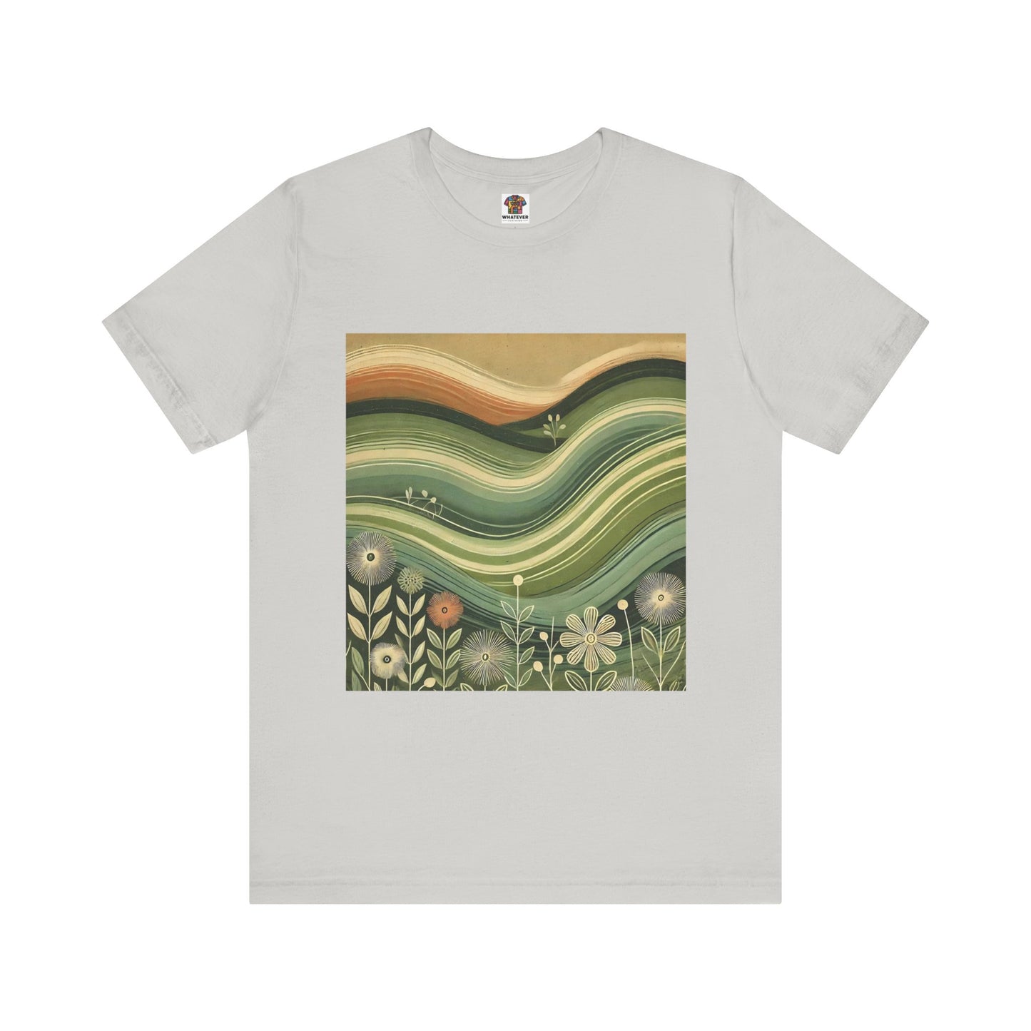 Rolling Hills: Floral Sepia