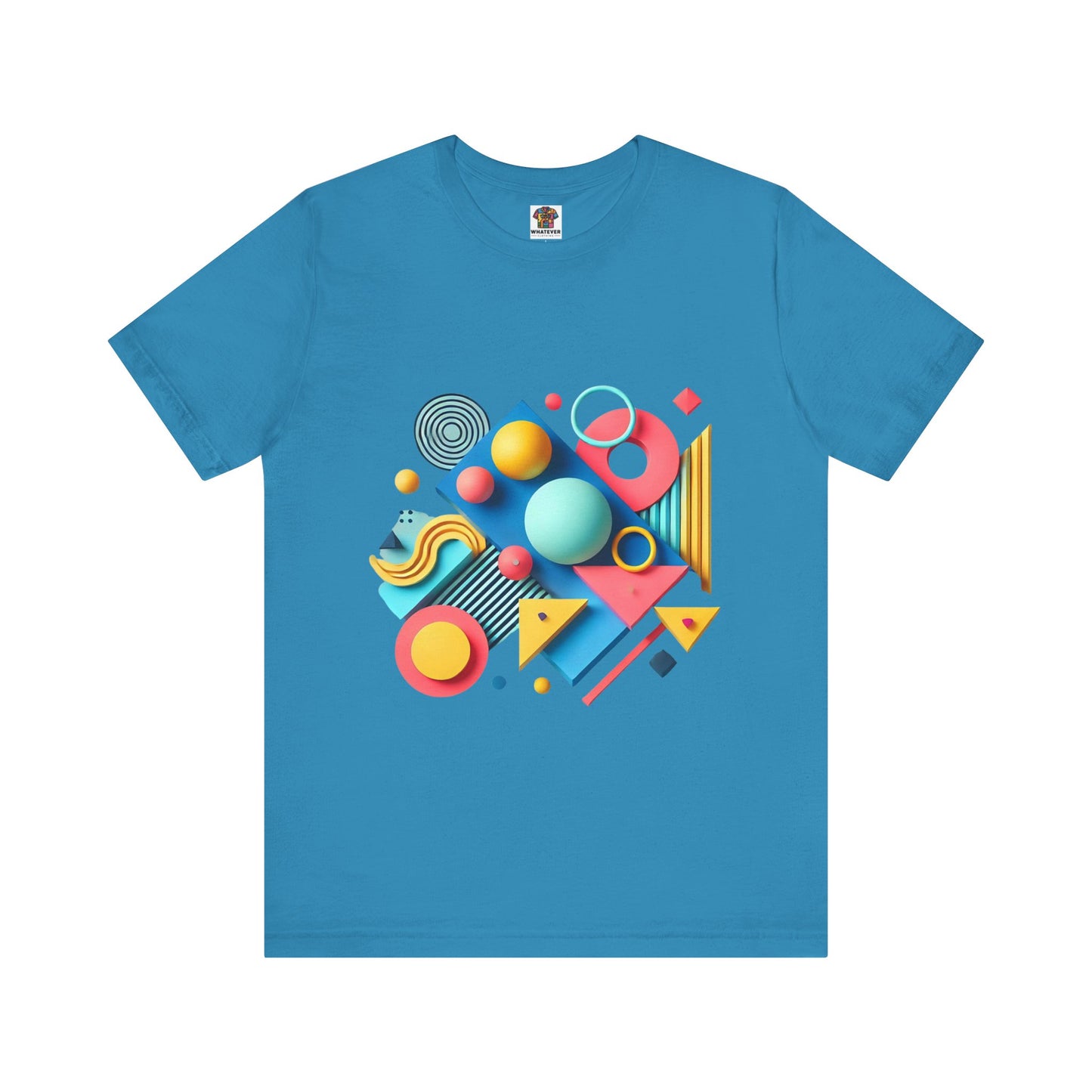 Abstract Geometric Shapes Design: Pop Surrealism