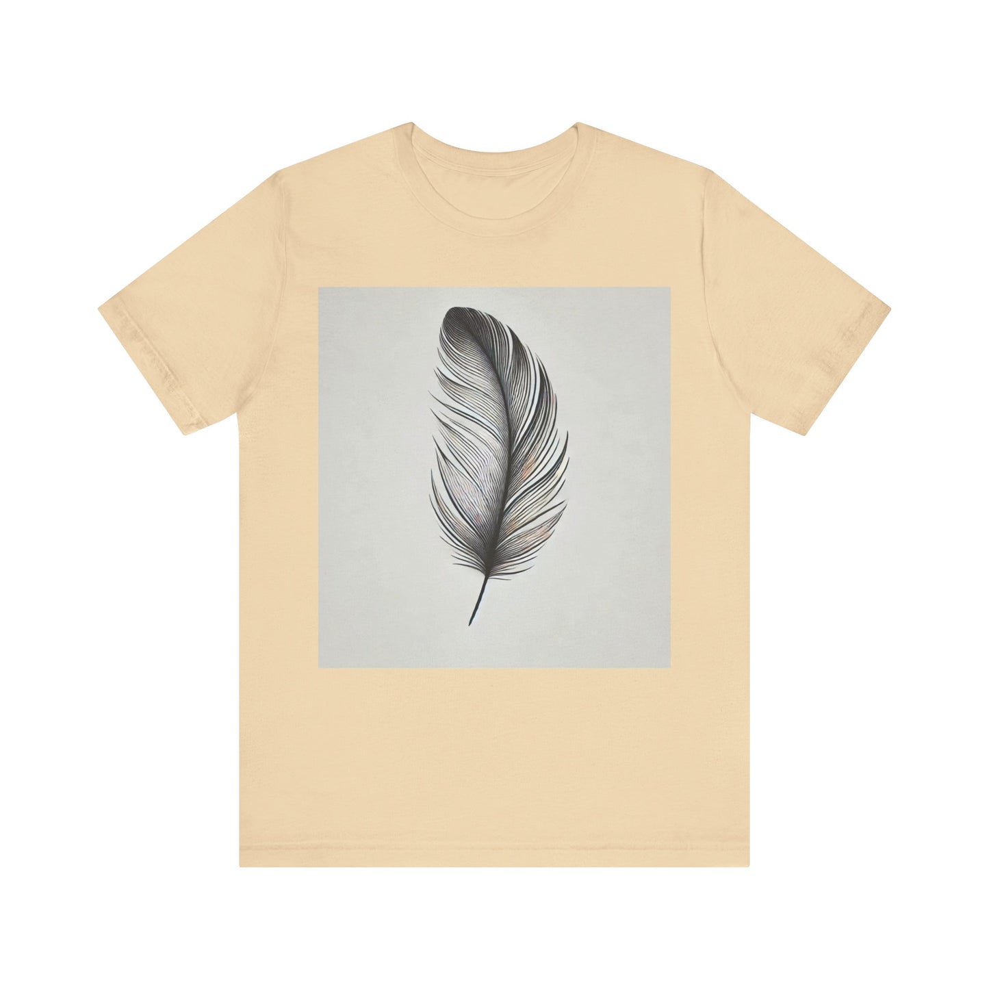 Solitary
Feather: Minimalist Line Art