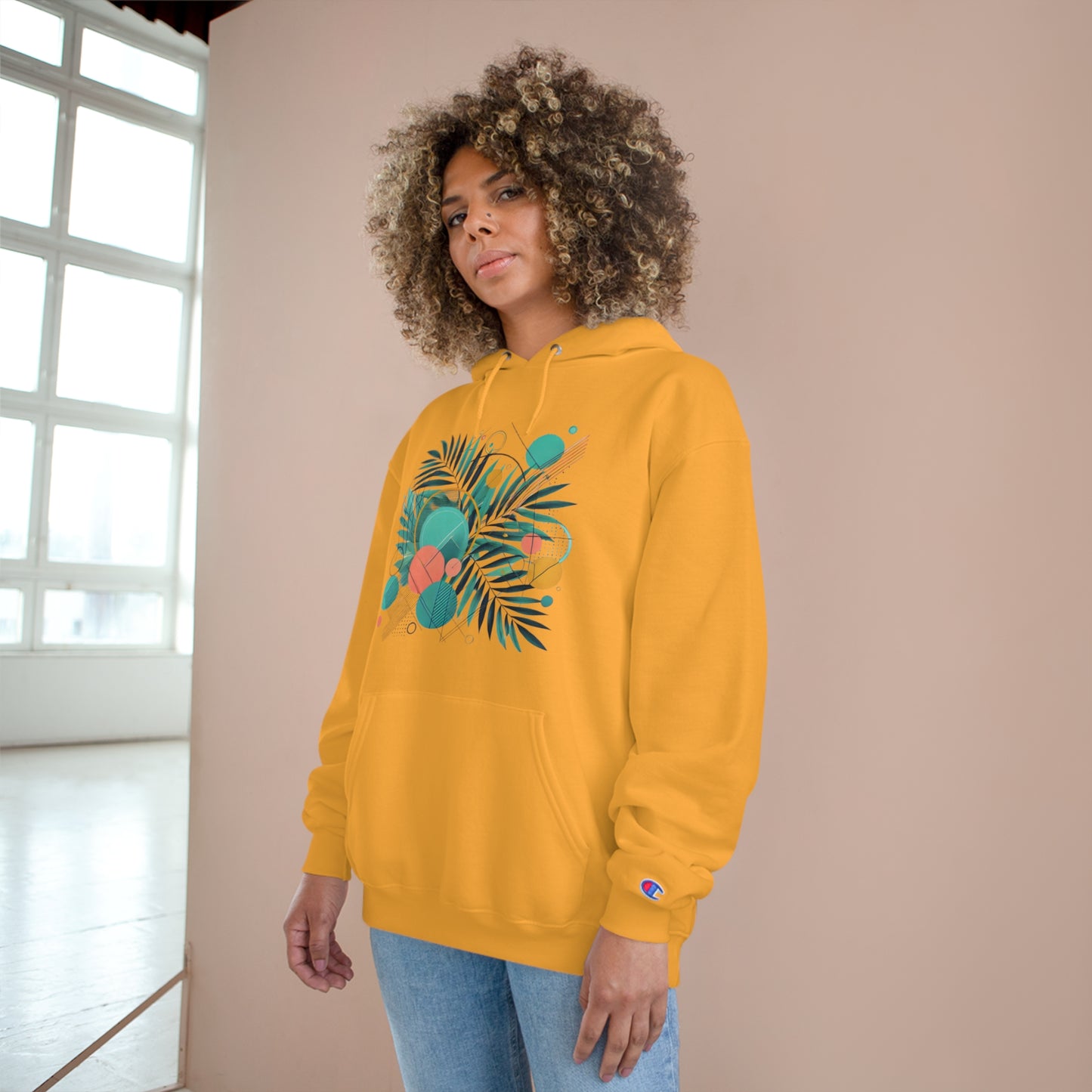 Geometric
Shapes: Tropical Vibe