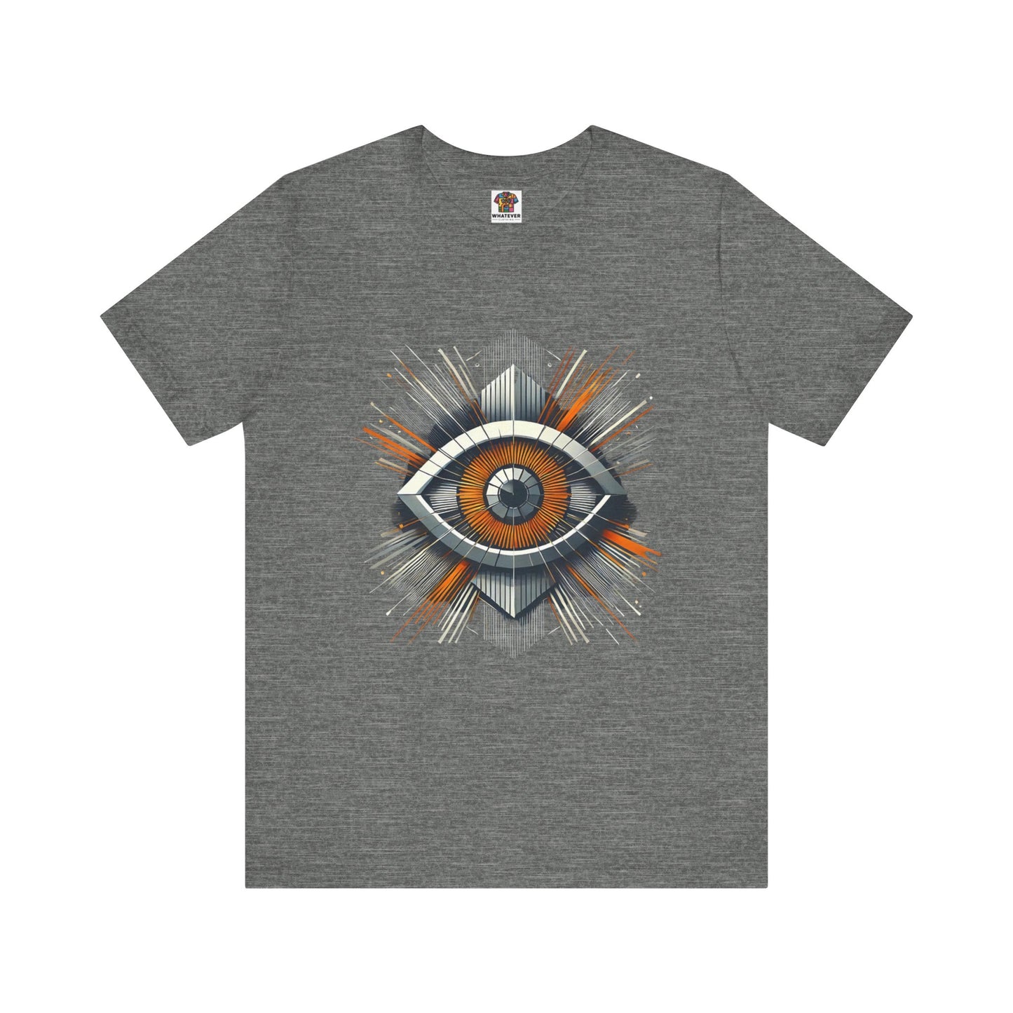 Futuristic Eye: Minimalist Geometric