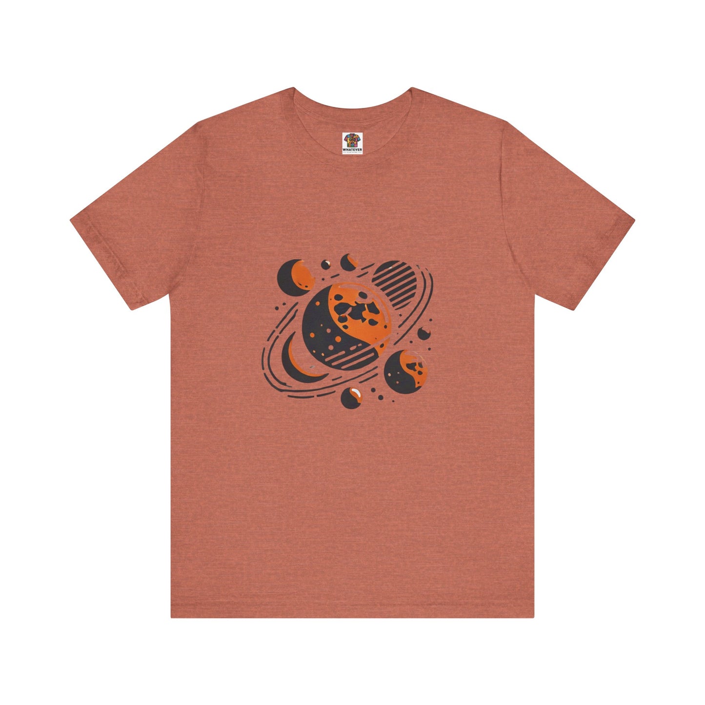 Orbiting Moons: Minimalist Geometric