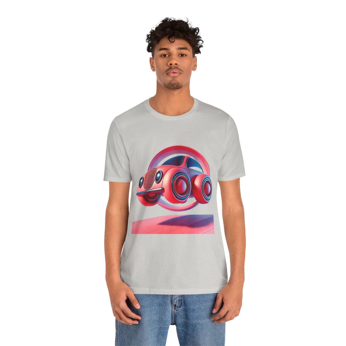 Stylized Car: Surreal Minimalism