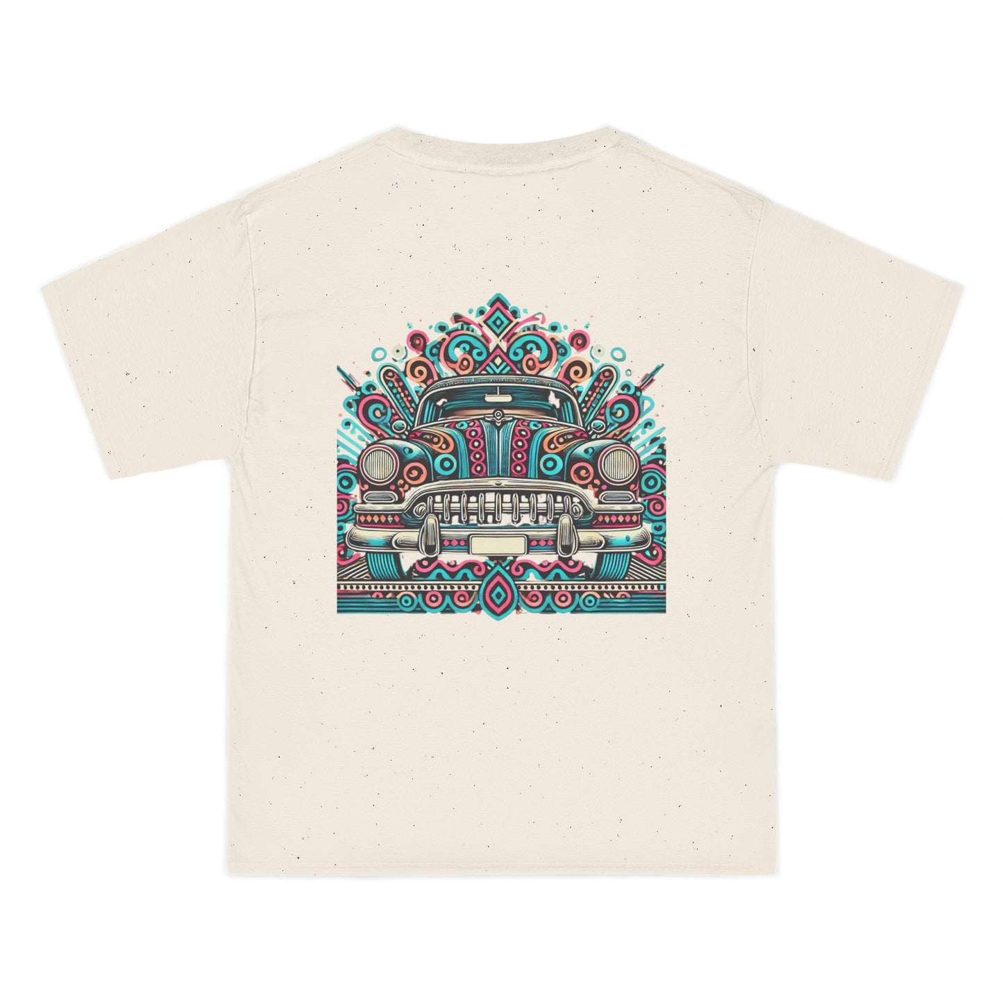 Stylized
Vintage Car: Ethnic Boho Vibes