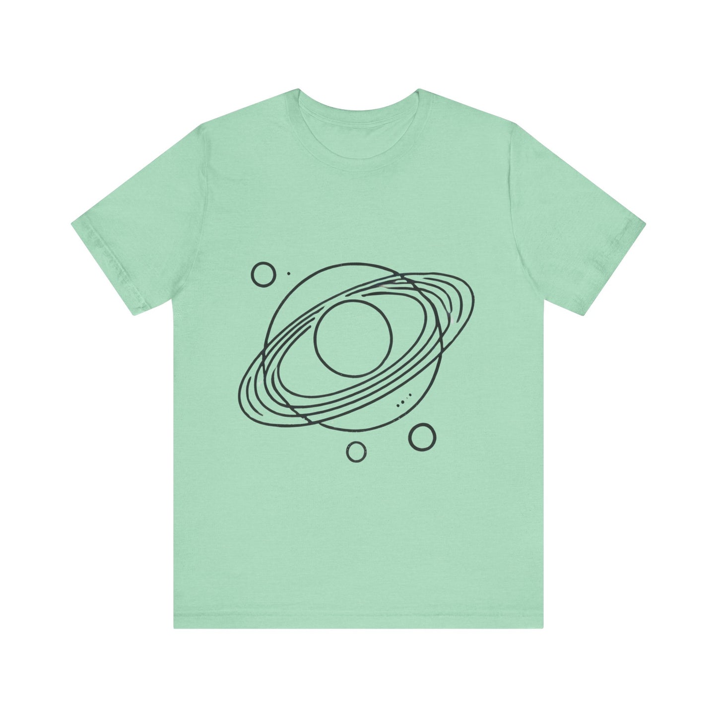Celestial
Rings: Minimalist Line Art