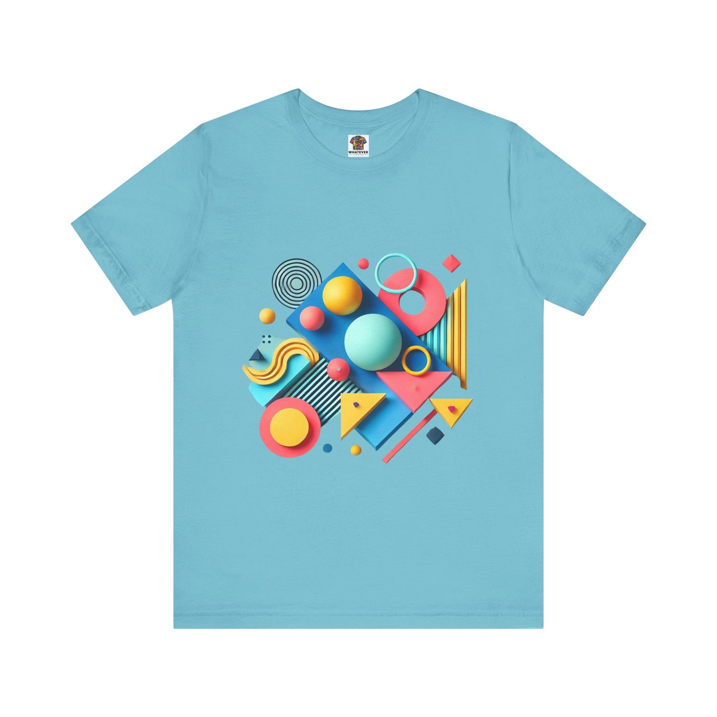Abstract Geometric Shapes Design: Pop Surrealism
