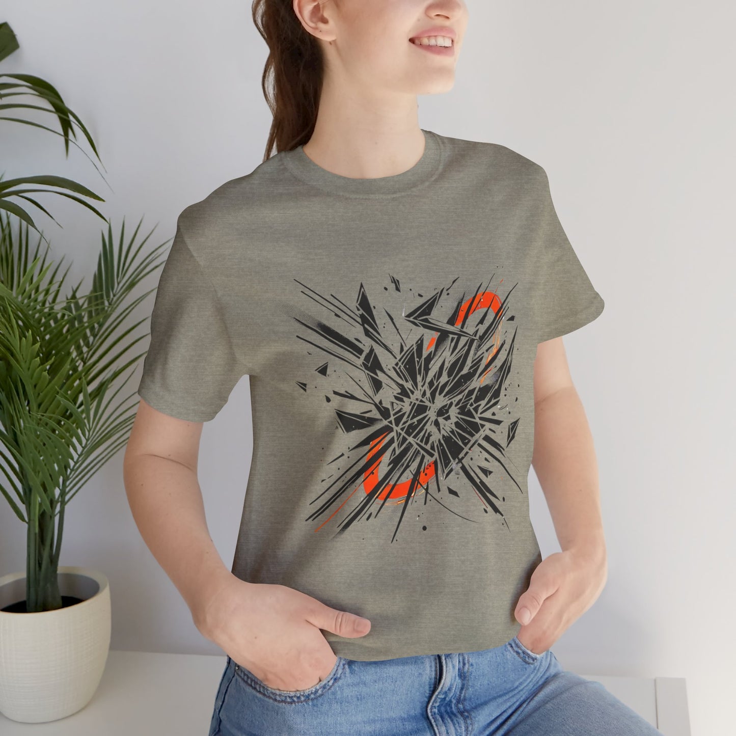 Shattered Glass: Pop Art Minimalistic