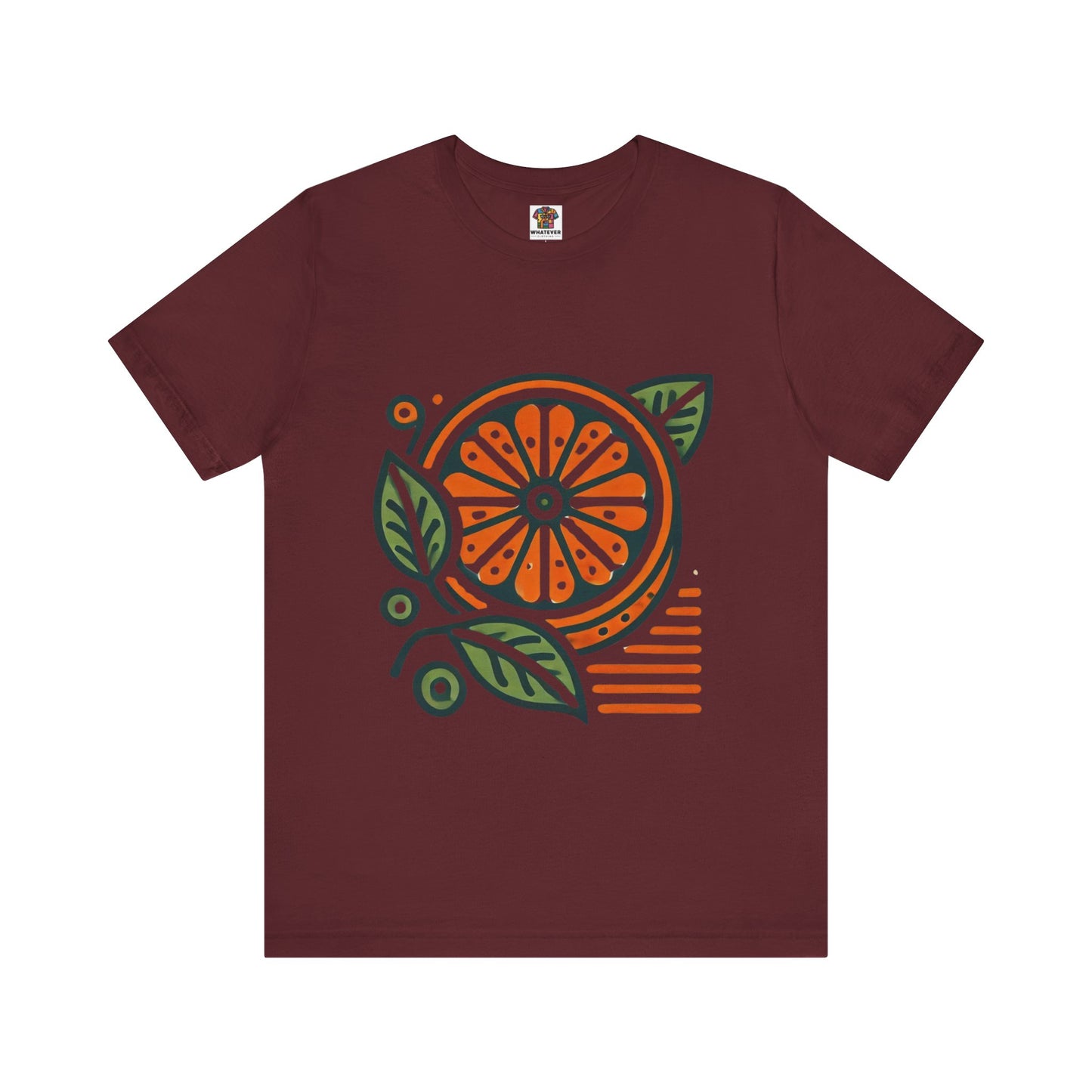 Citrus Slice: Floral Orange Vibe