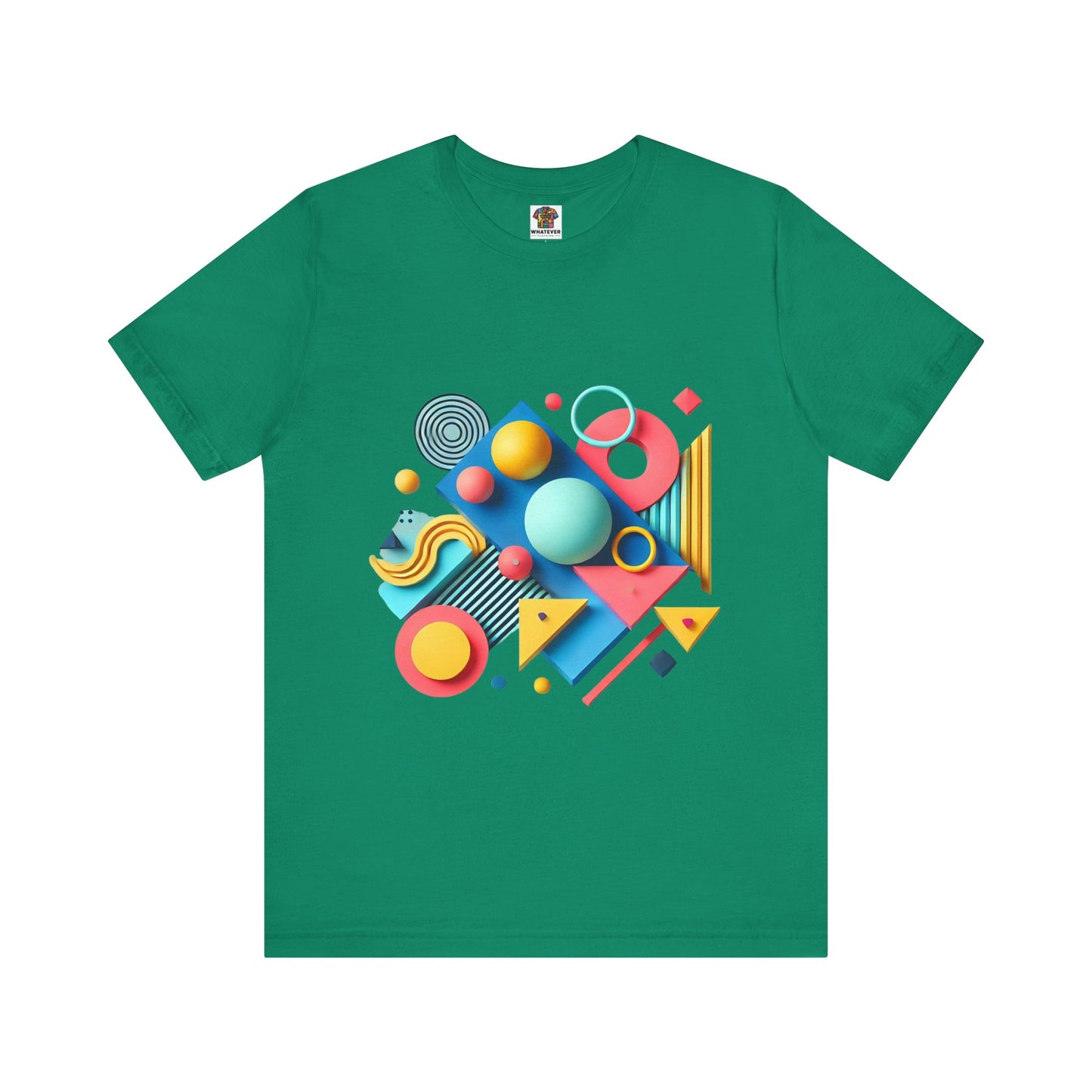Abstract Geometric Shapes Design: Pop Surrealism