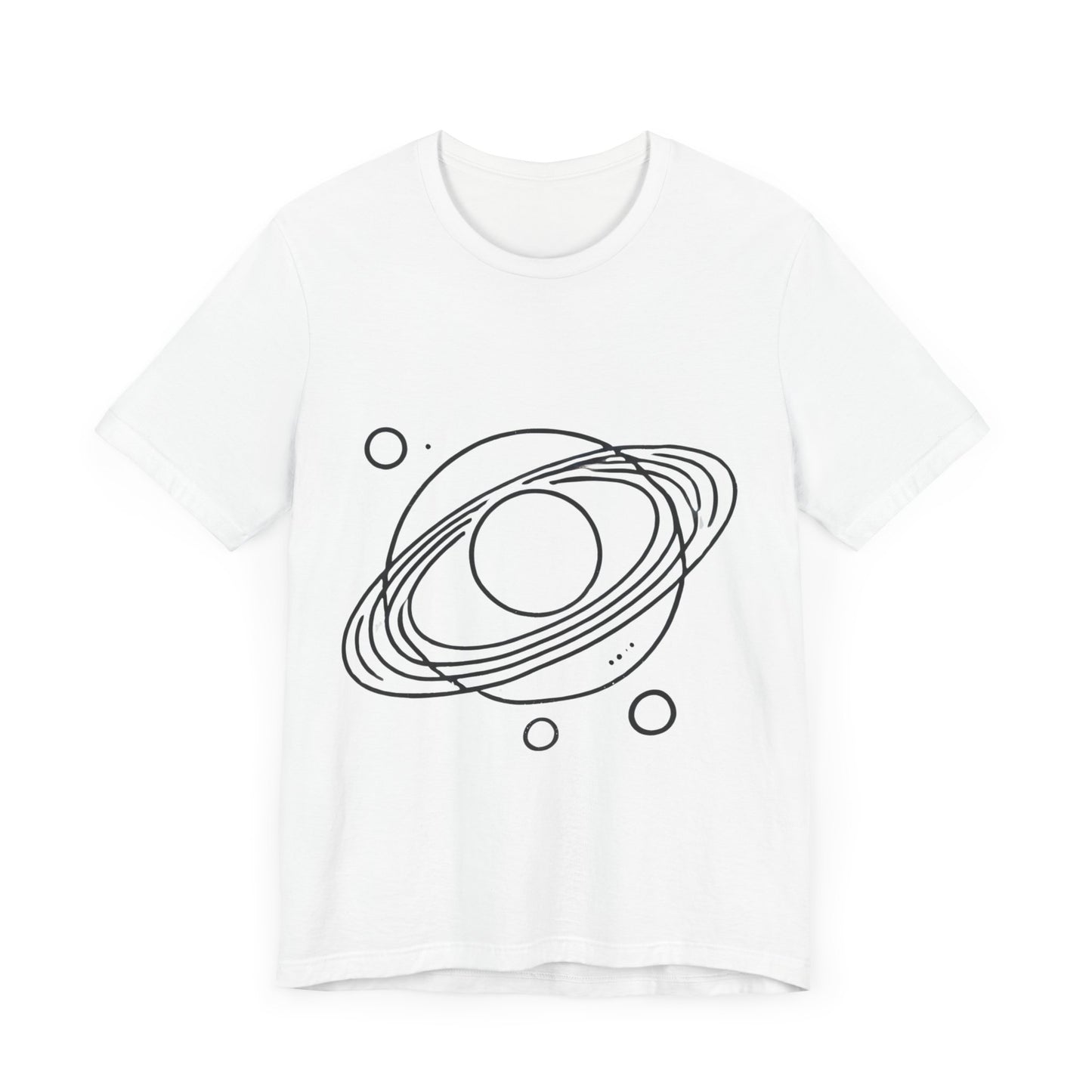 Celestial
Rings: Minimalist Line Art