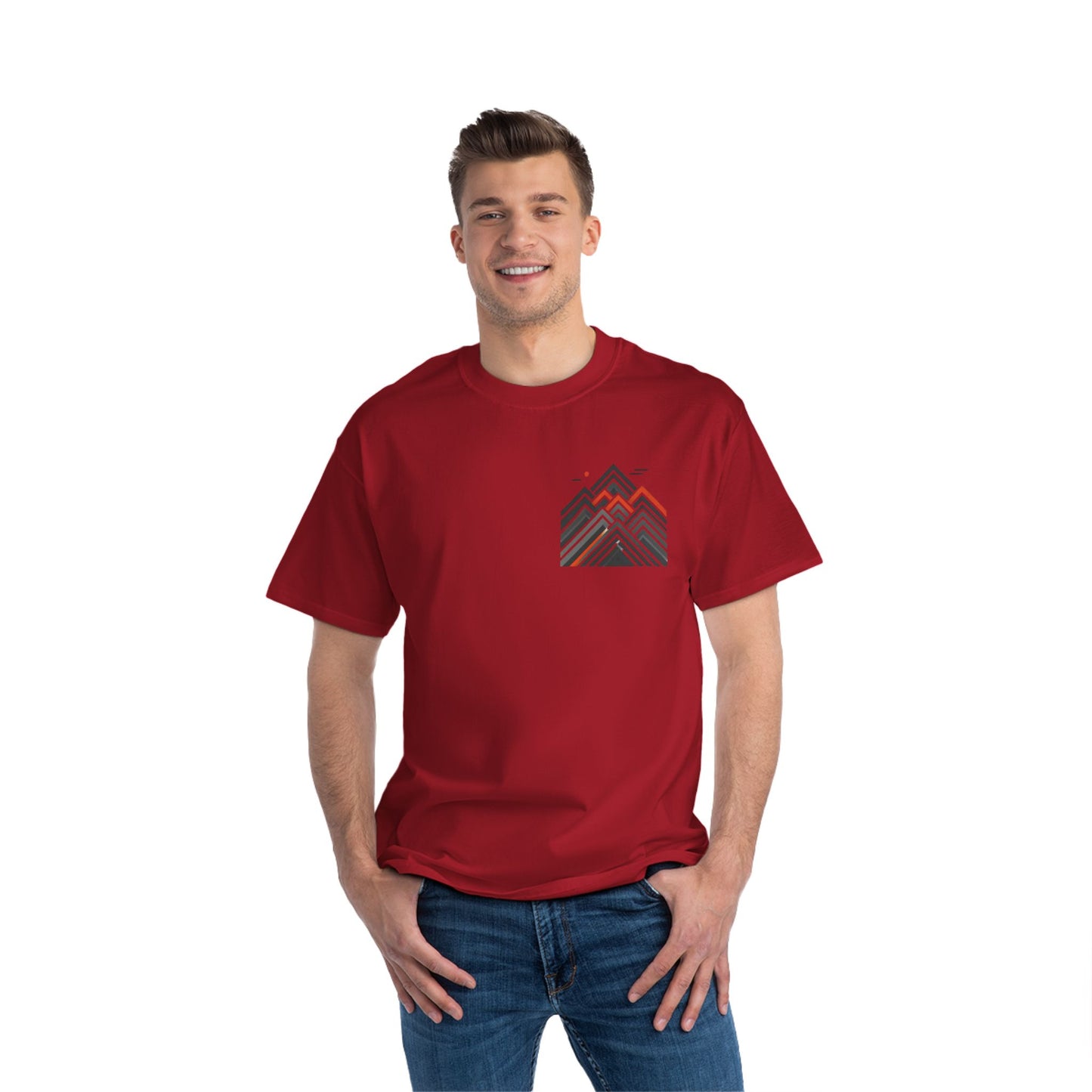 Abstract
Mountain: Minimalist Geometric
