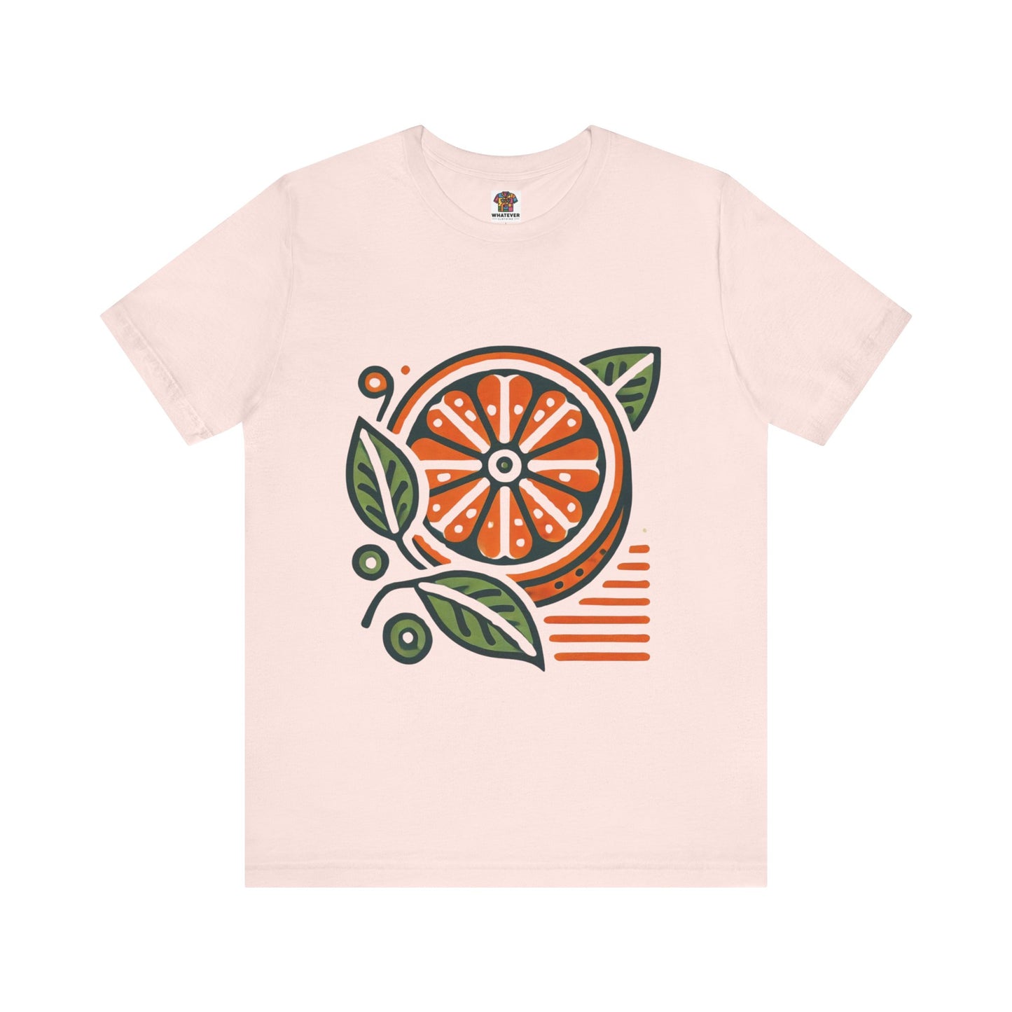 Citrus Slice: Floral Orange Vibe