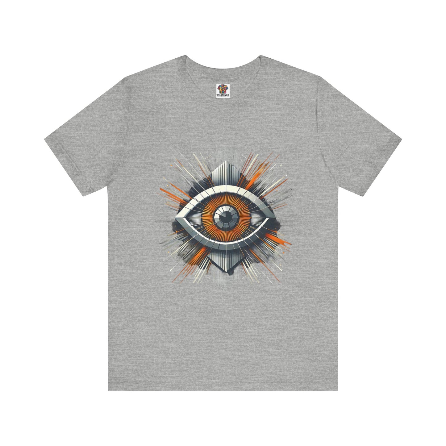 Futuristic Eye: Minimalist Geometric