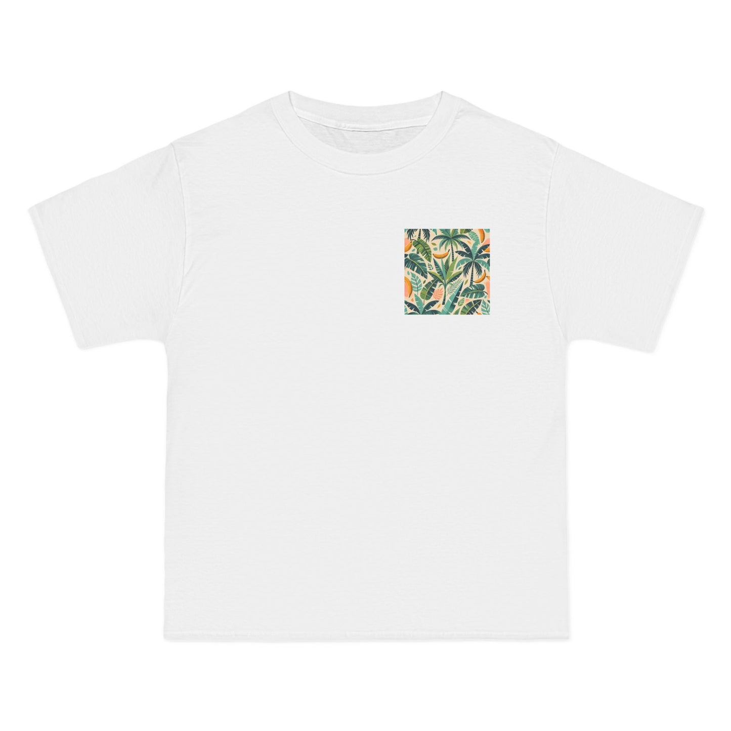 Palm
Trees and Leaves: Playful Summer