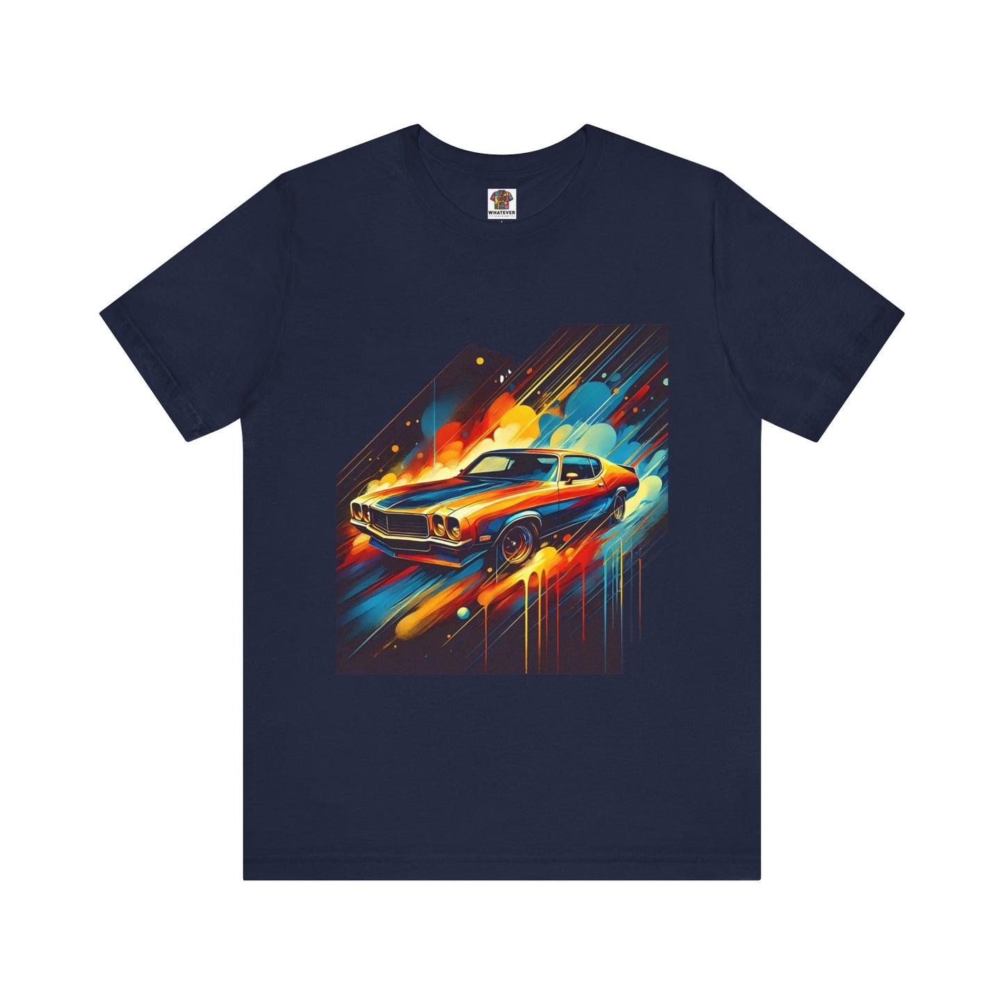 1970s Car: Abstract Splash