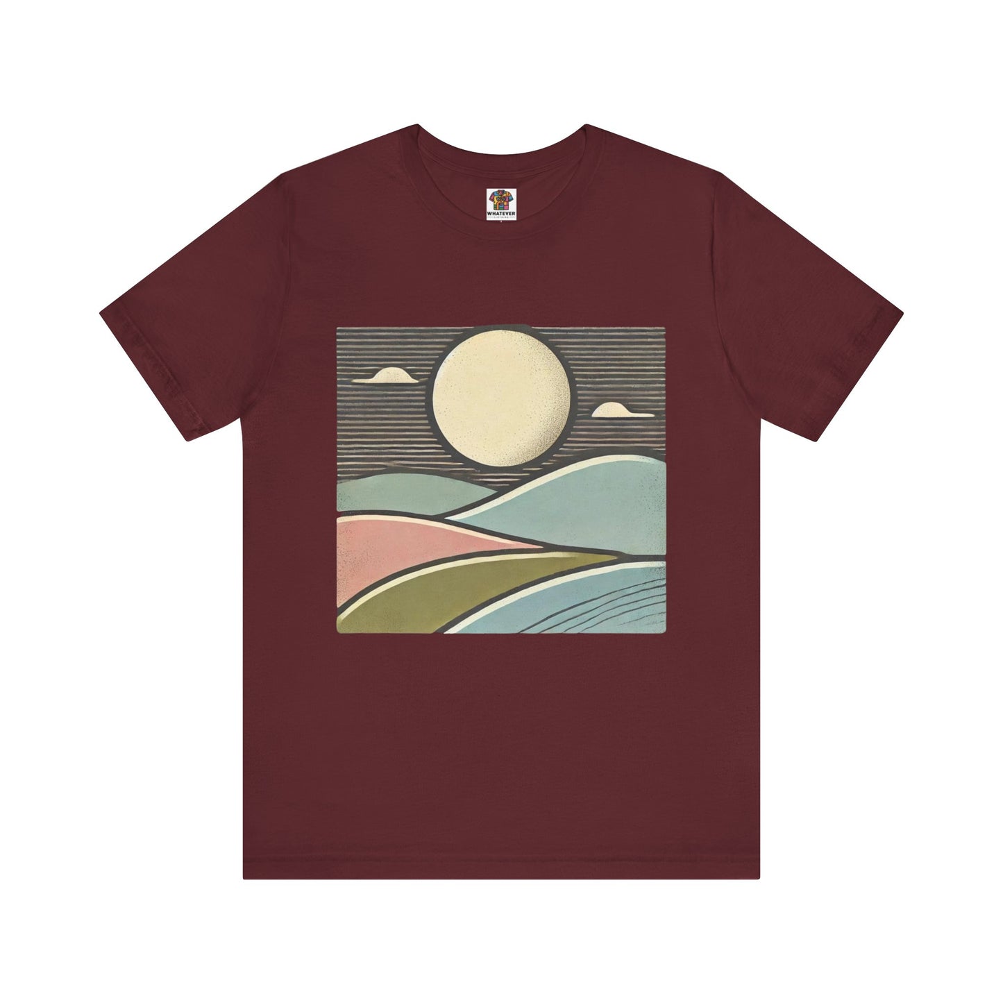 Minimalist Landscape: GROOVY Retrozip