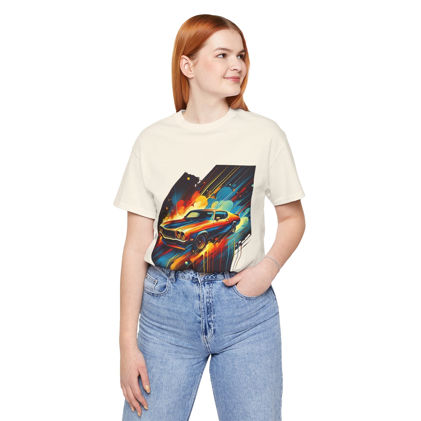 1970s Car: Abstract Splash
