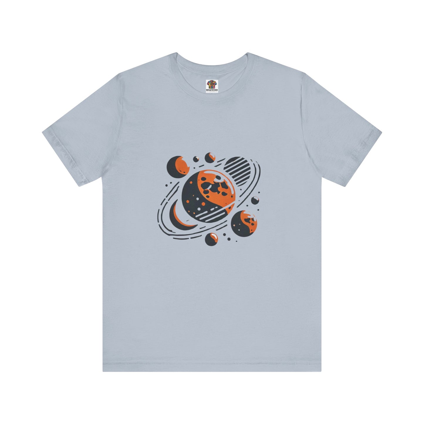 Orbiting Moons: Minimalist Geometric