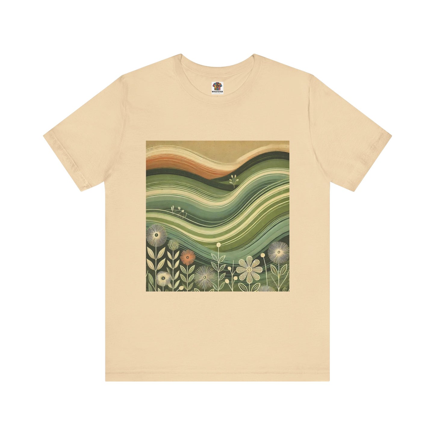 Rolling Hills: Floral Sepia