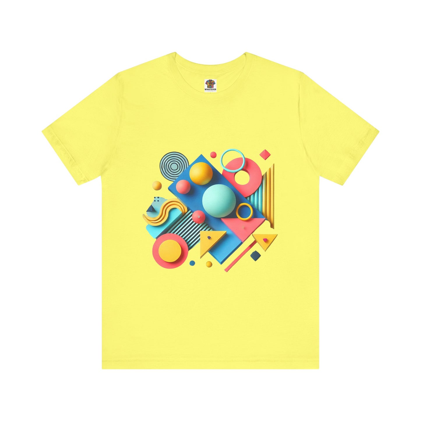 Abstract Geometric Shapes Design: Pop Surrealism