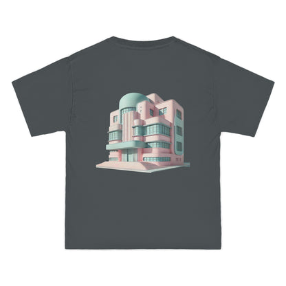 Stylized
  Building: Retro-Futuristic