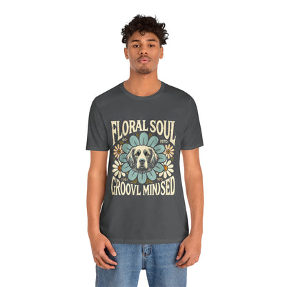 Stylized Vintage Dog: GROOVY Retrozip