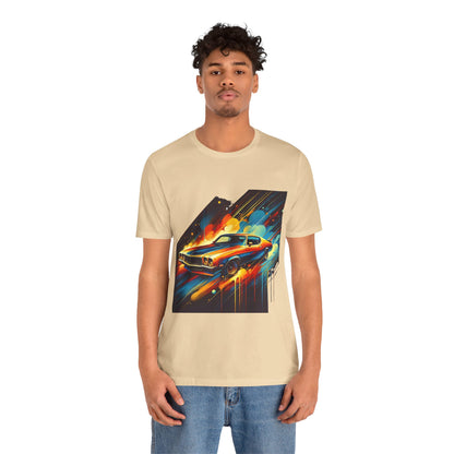 1970s Car: Abstract Splash