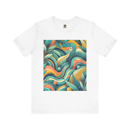 Abstract Waves: Tropical Vibe