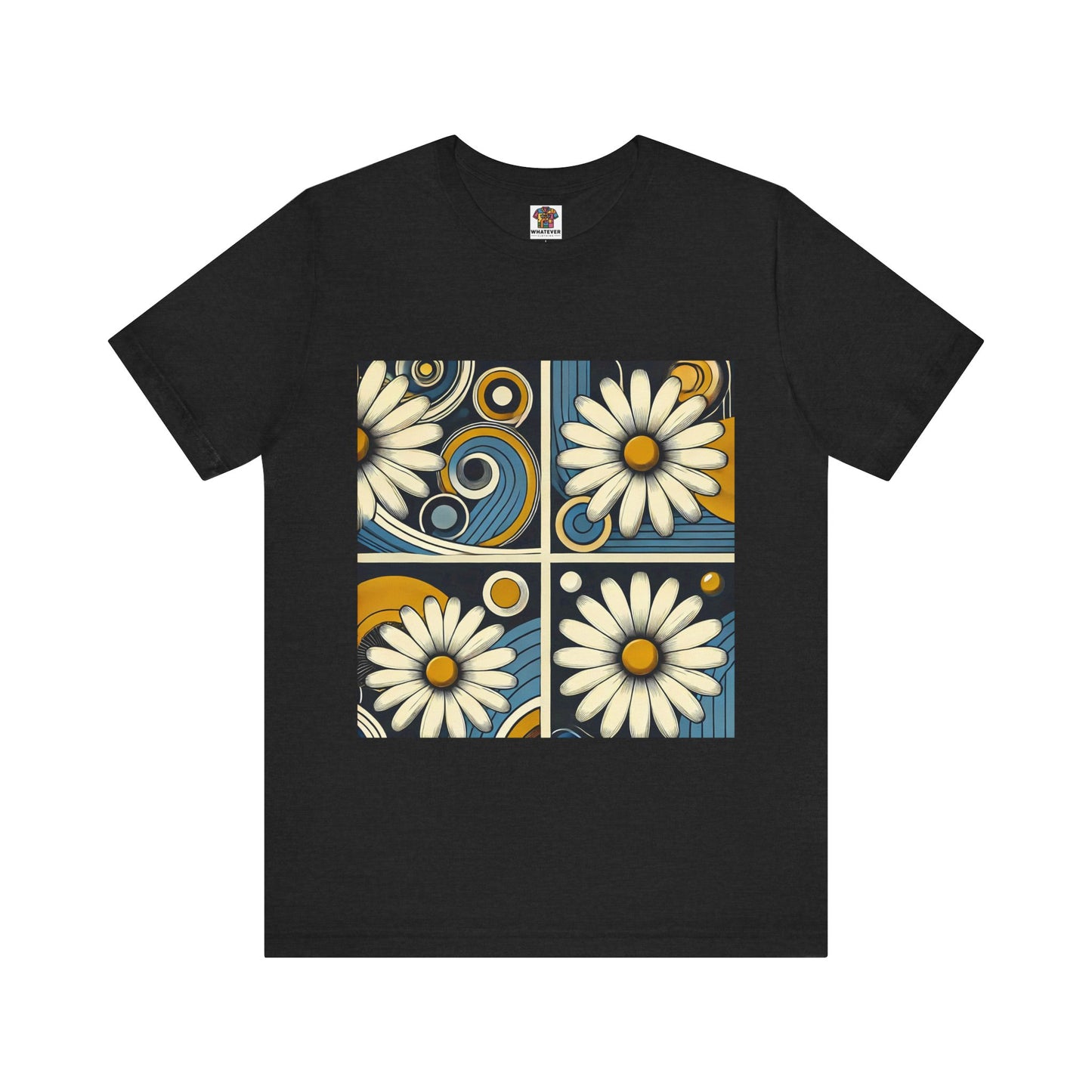 Daisy Landscape: Retro Pop-Art