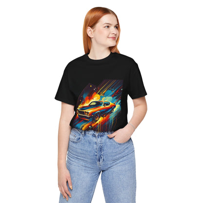 1970s Car: Abstract Splash
