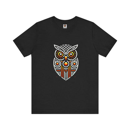 Mystic Owl: Minimalist Geometric
