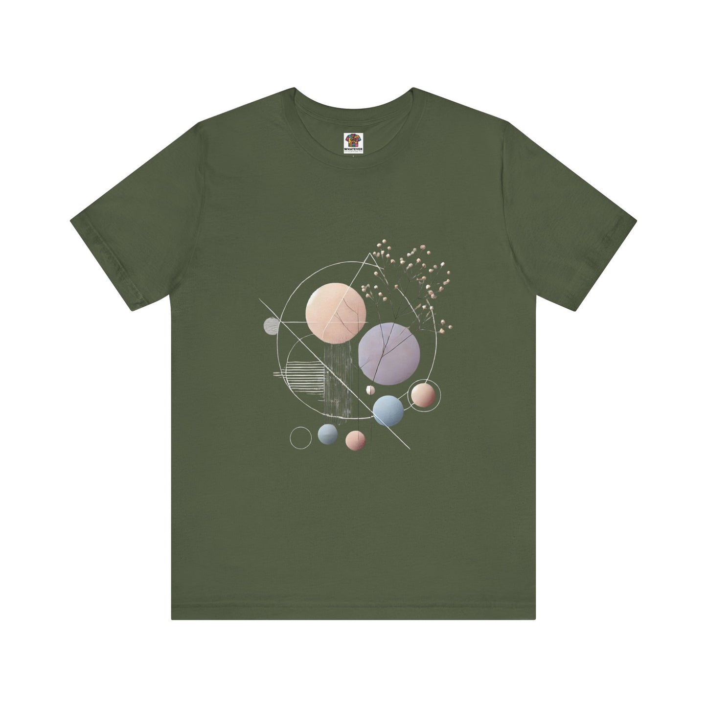 Abstract Geometric Shapes: Minimalistic Nature Design
