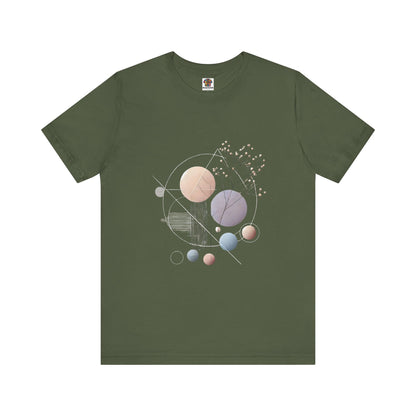 Abstract Geometric Shapes: Minimalistic Nature Design