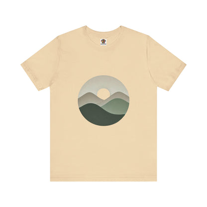 Mountain Landscape: Minimalistic Rustic