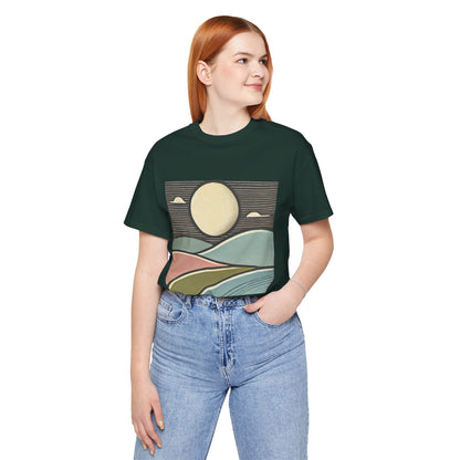 Minimalist Landscape: GROOVY Retrozip