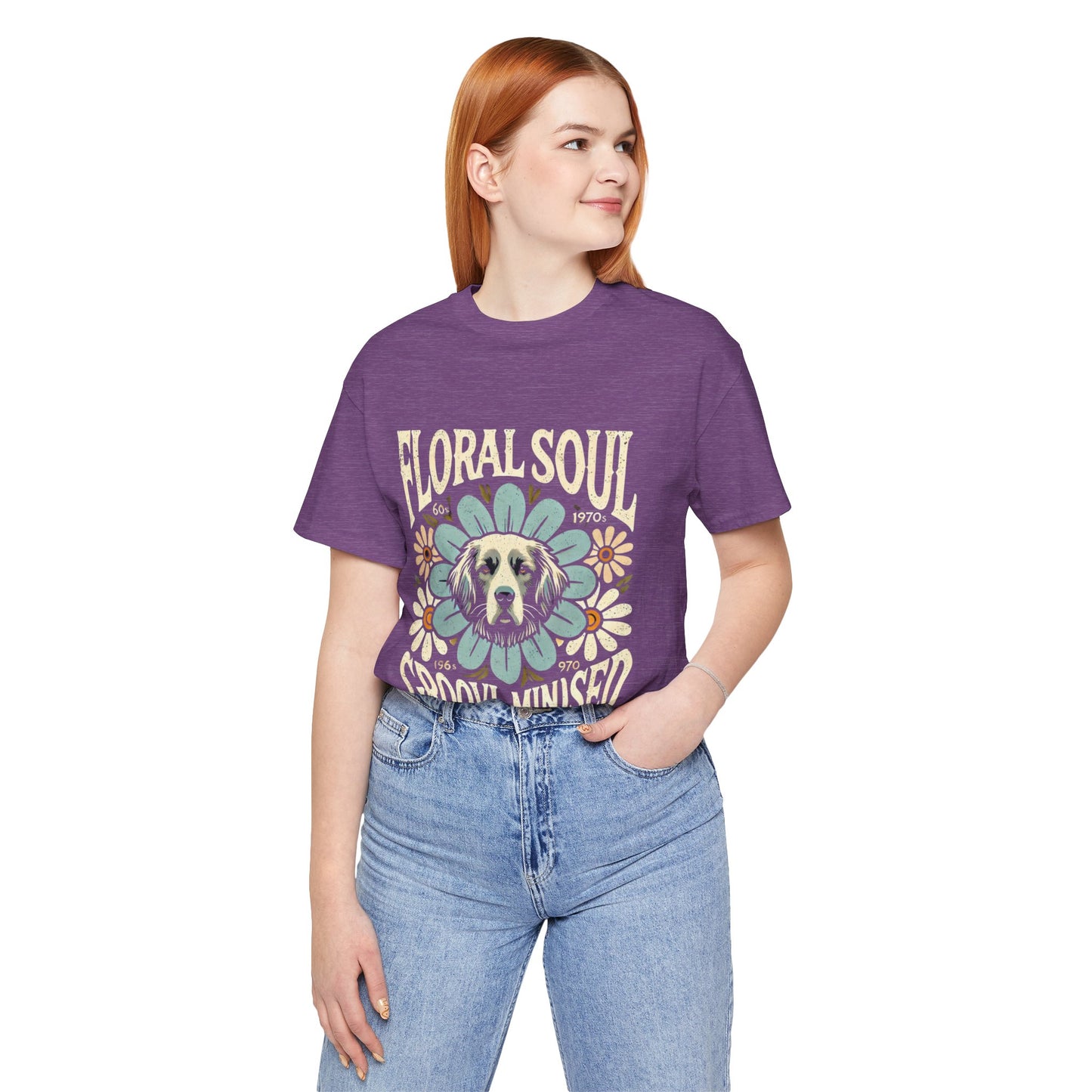 Stylized Vintage Dog: GROOVY Retrozip
