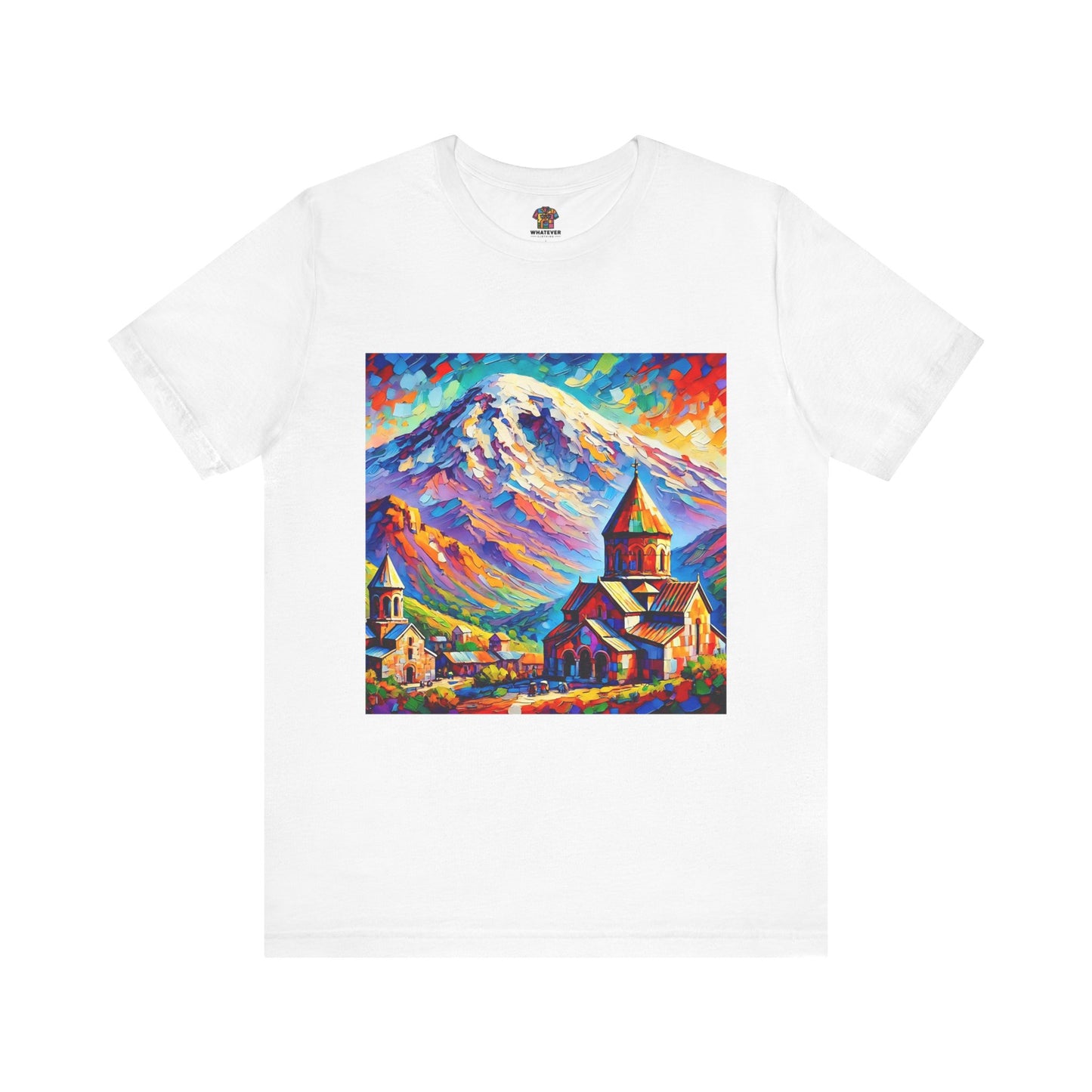 Ararat Mountain & Church: Post-Impressionist Fauvism