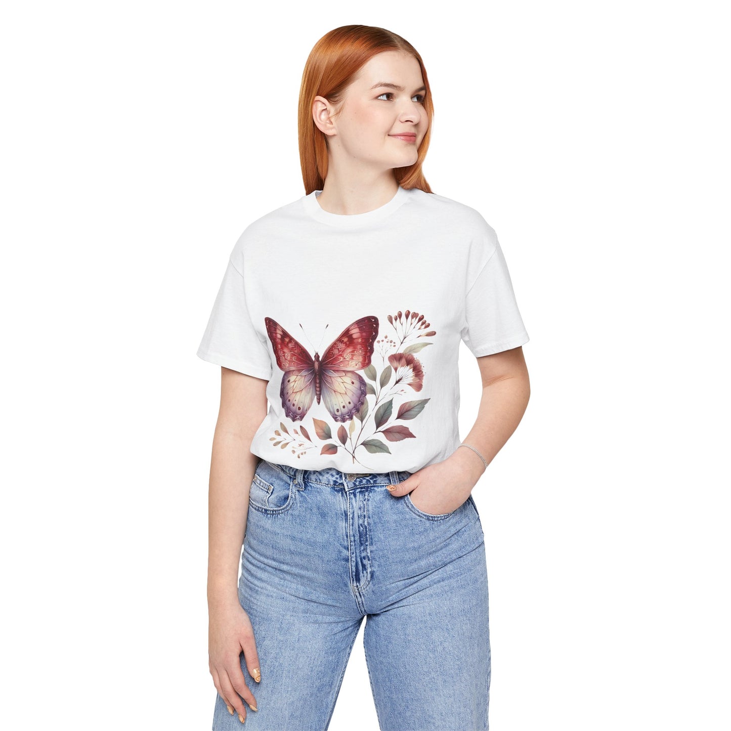 Watercolor Butterfly: Watercolor Floral