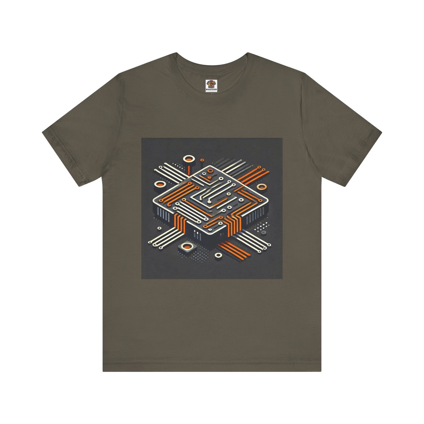 Digital Circuitry: Minimalist Geometric