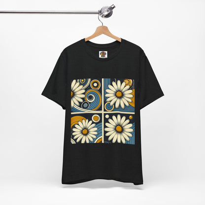 Daisy Landscape: Retro Pop-Art