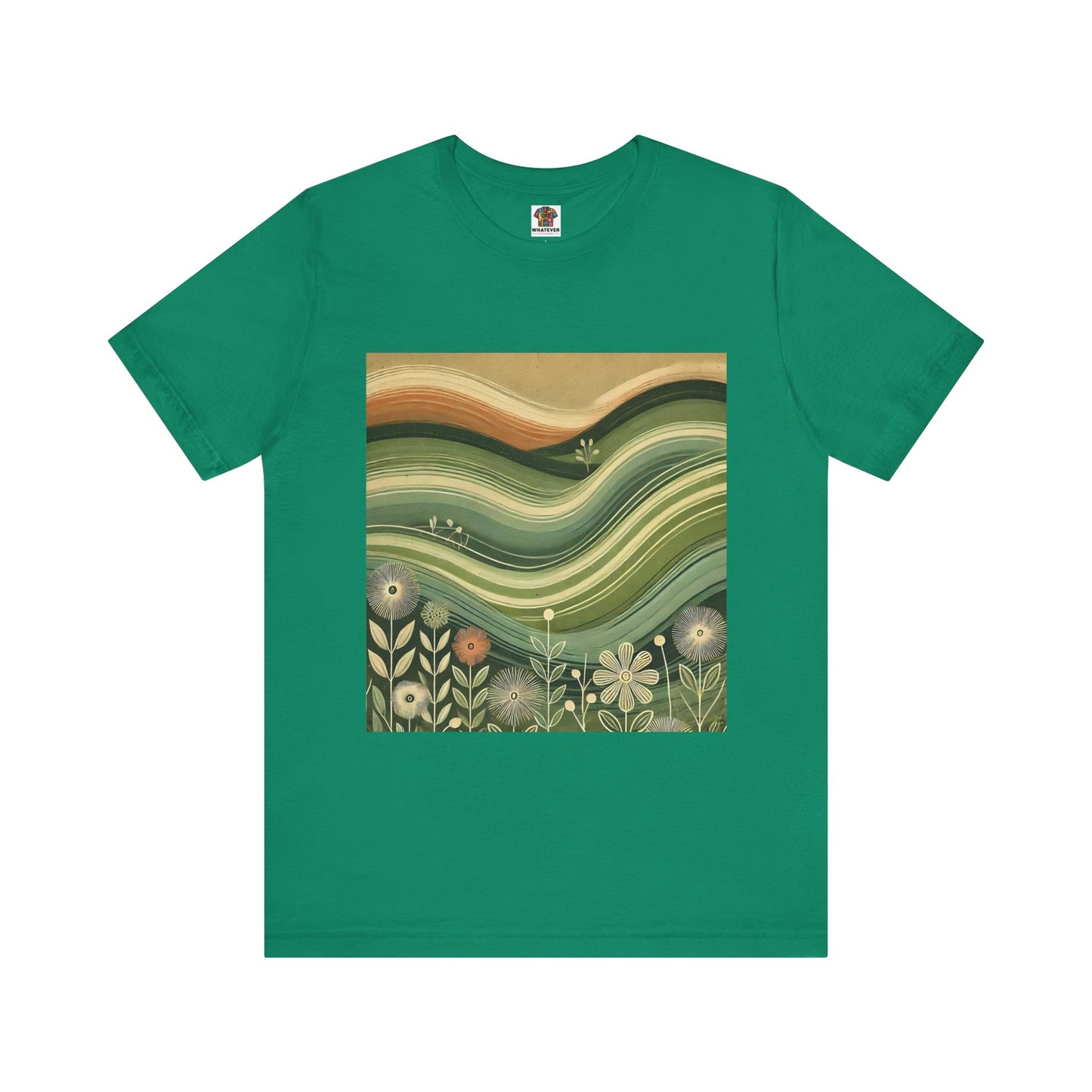 Rolling Hills: Floral Sepia