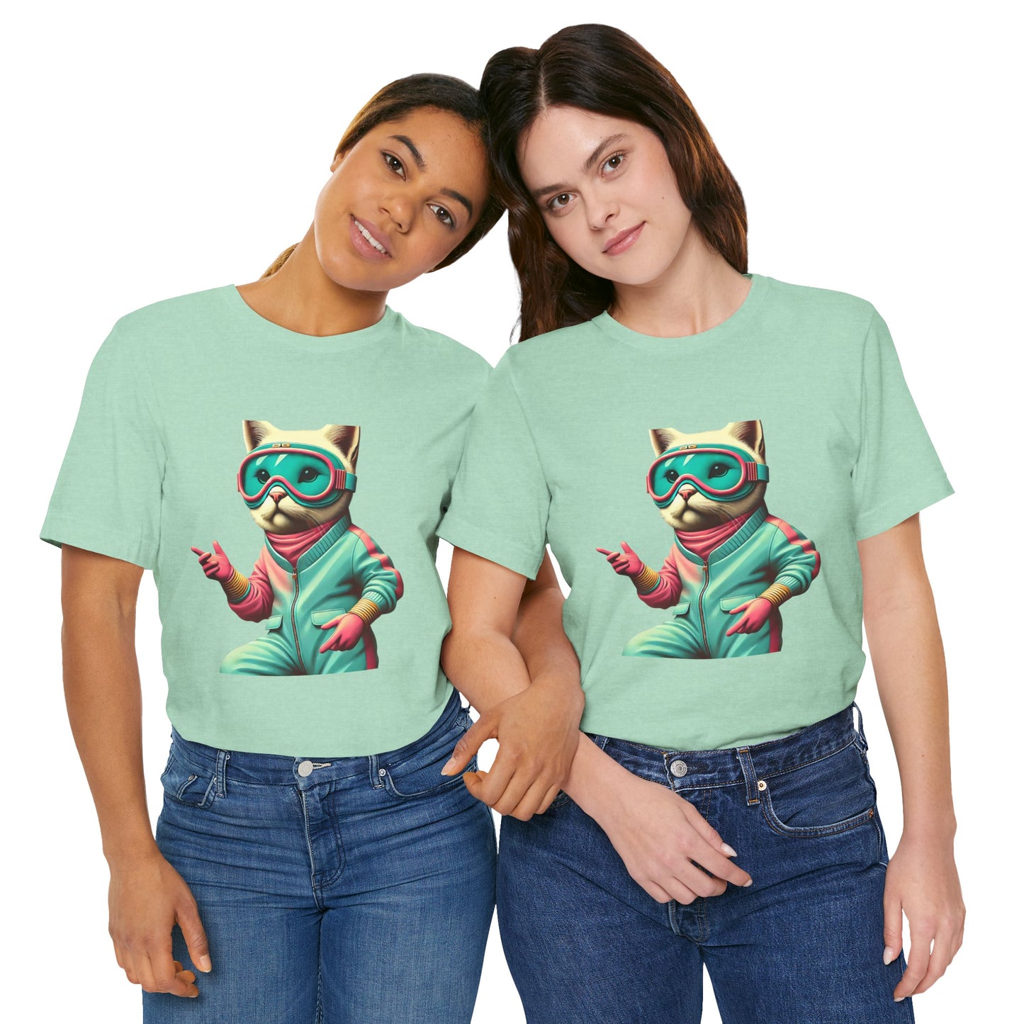 Stylized Cat: Retro-Futuristic