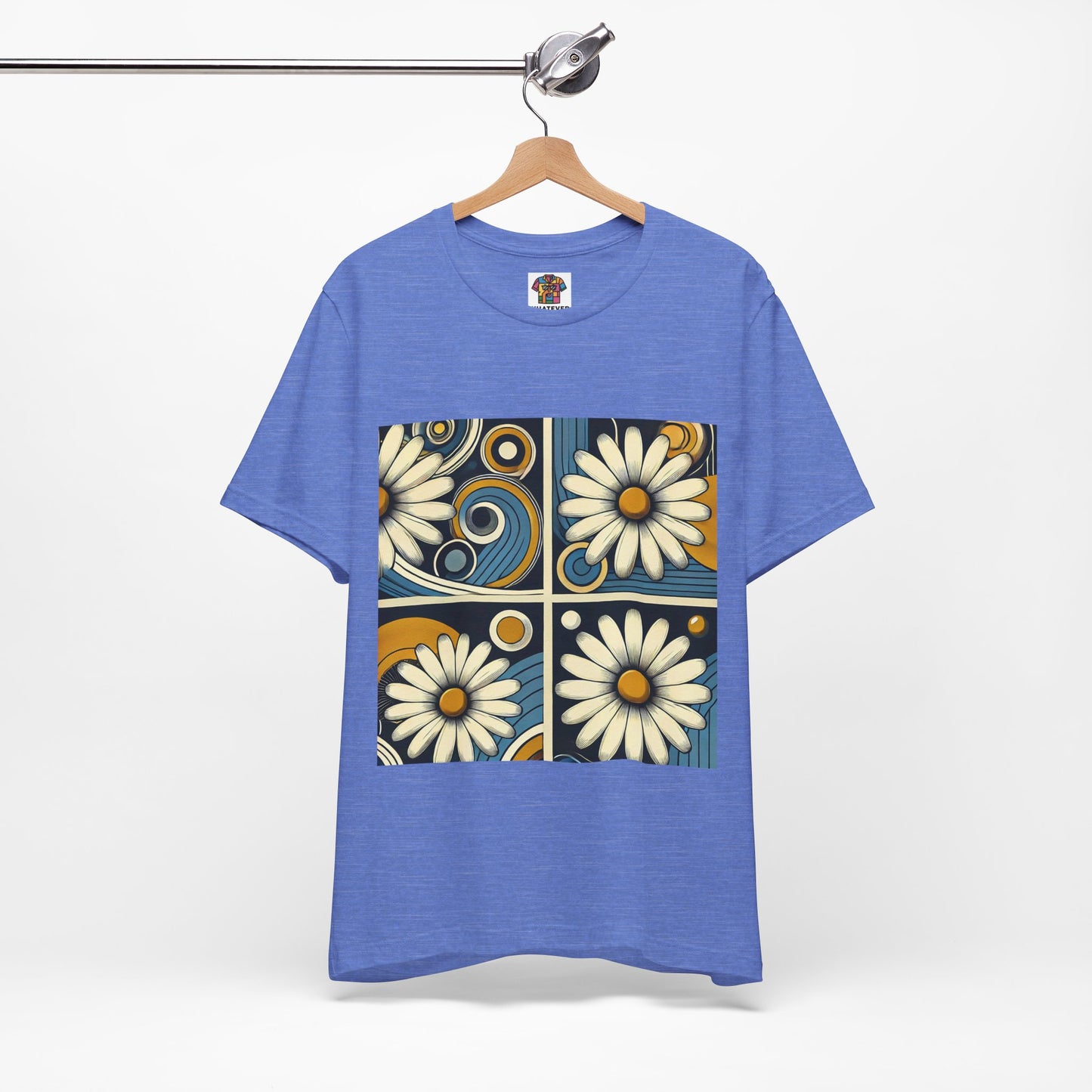 Daisy Landscape: Retro Pop-Art