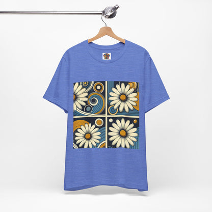 Daisy Landscape: Retro Pop-Art