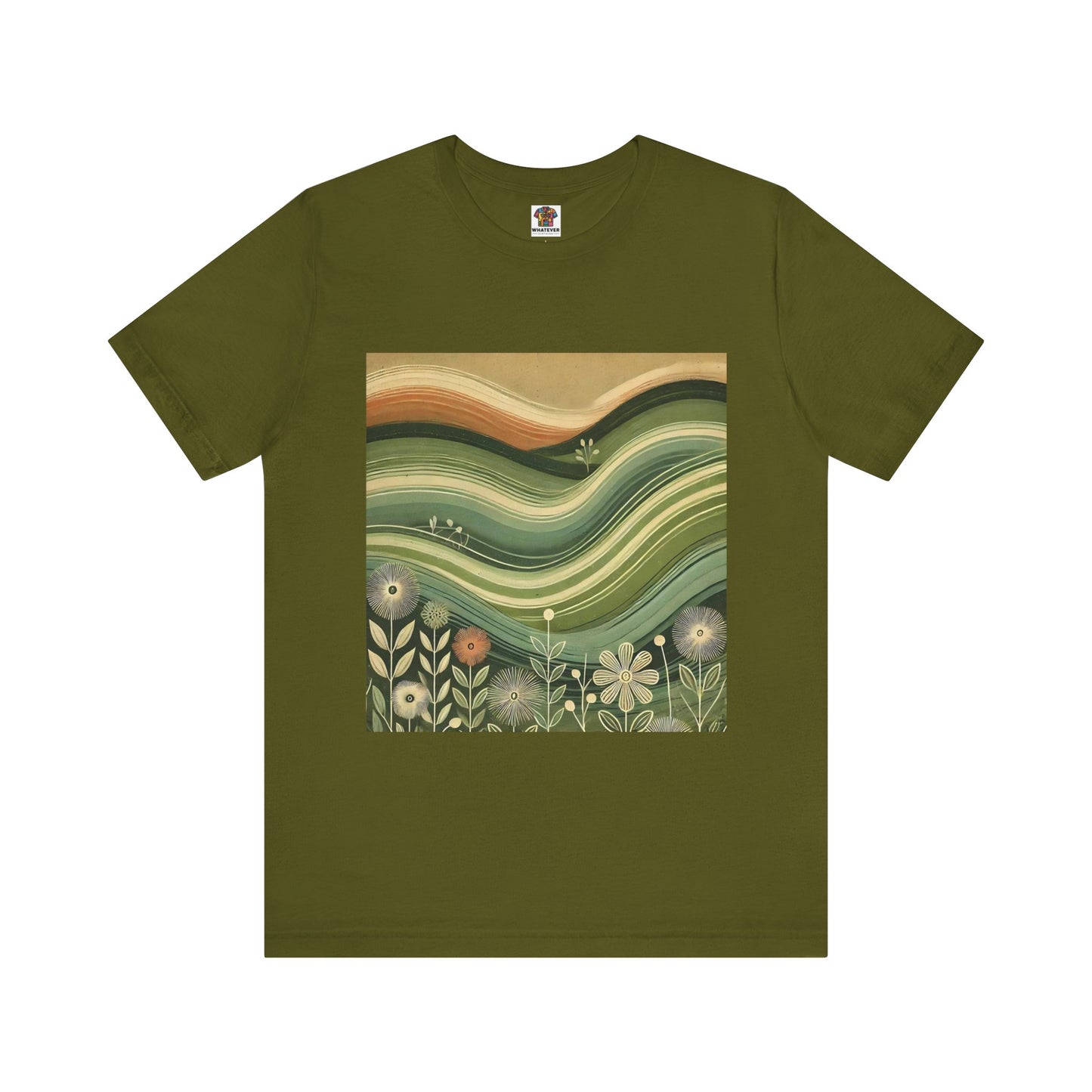 Rolling Hills: Floral Sepia