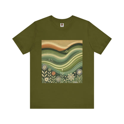 Rolling Hills: Floral Sepia