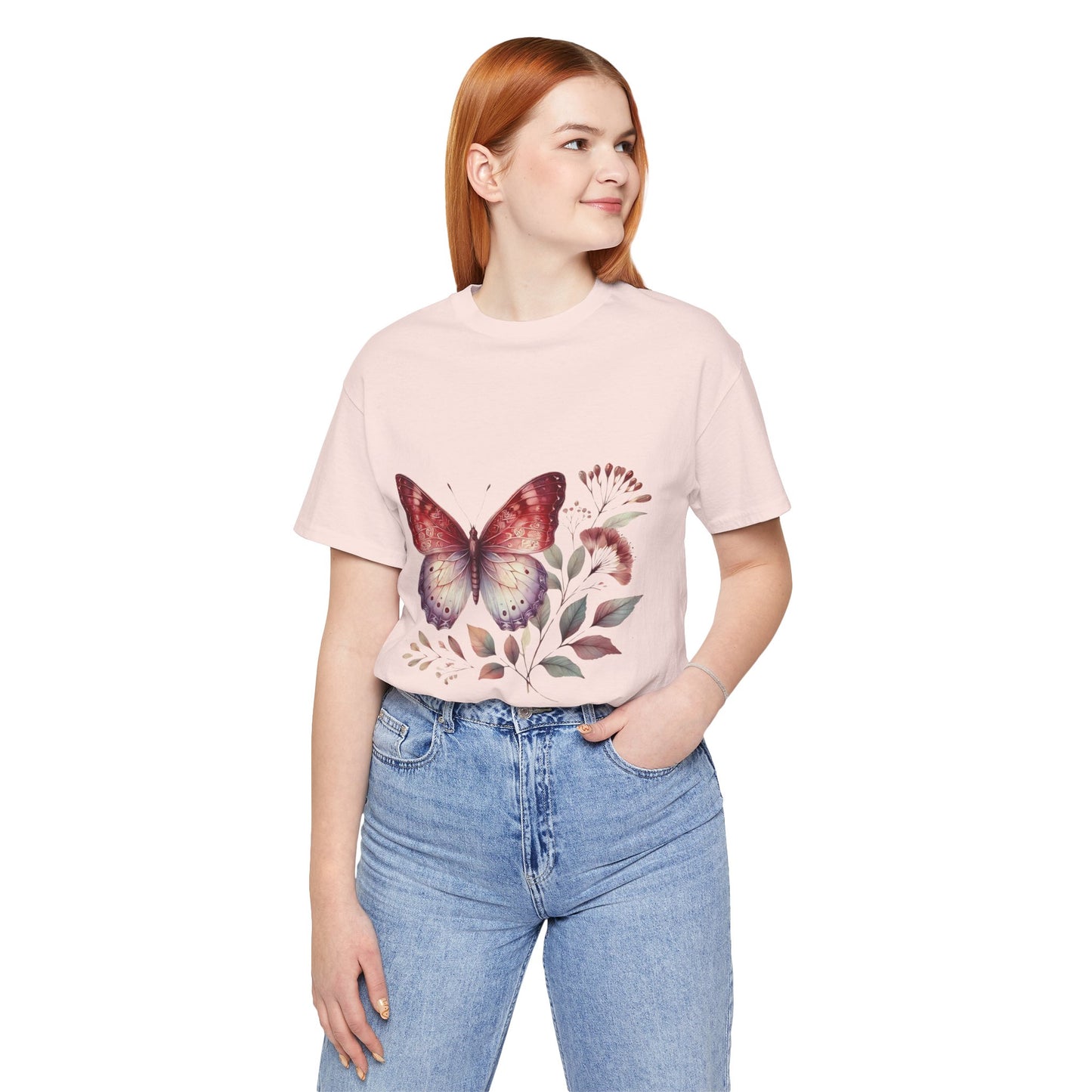 Watercolor Butterfly: Watercolor Floral
