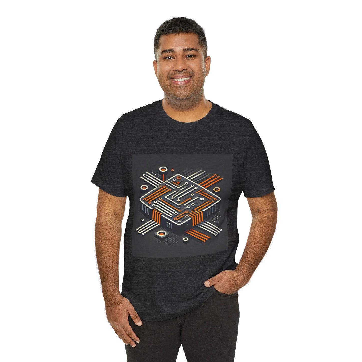 Digital Circuitry: Minimalist Geometric
