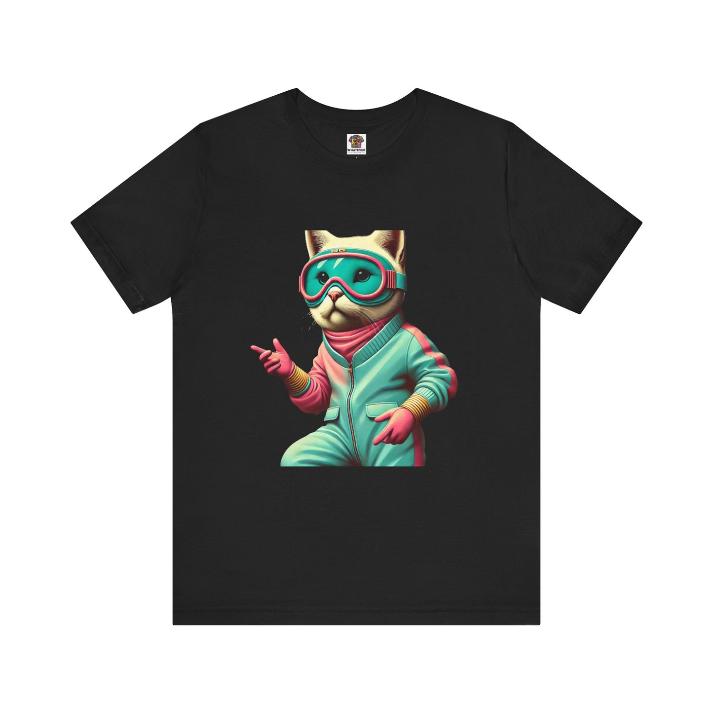 Stylized Cat: Retro-Futuristic