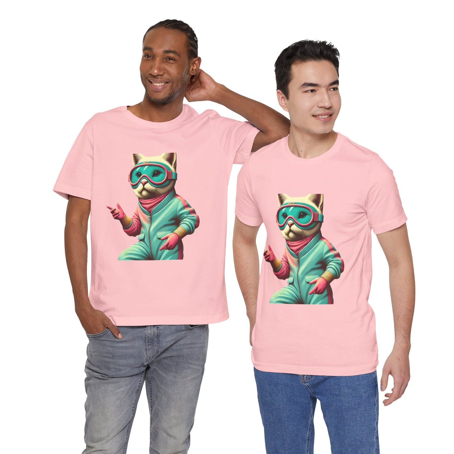 Stylized Cat: Retro-Futuristic